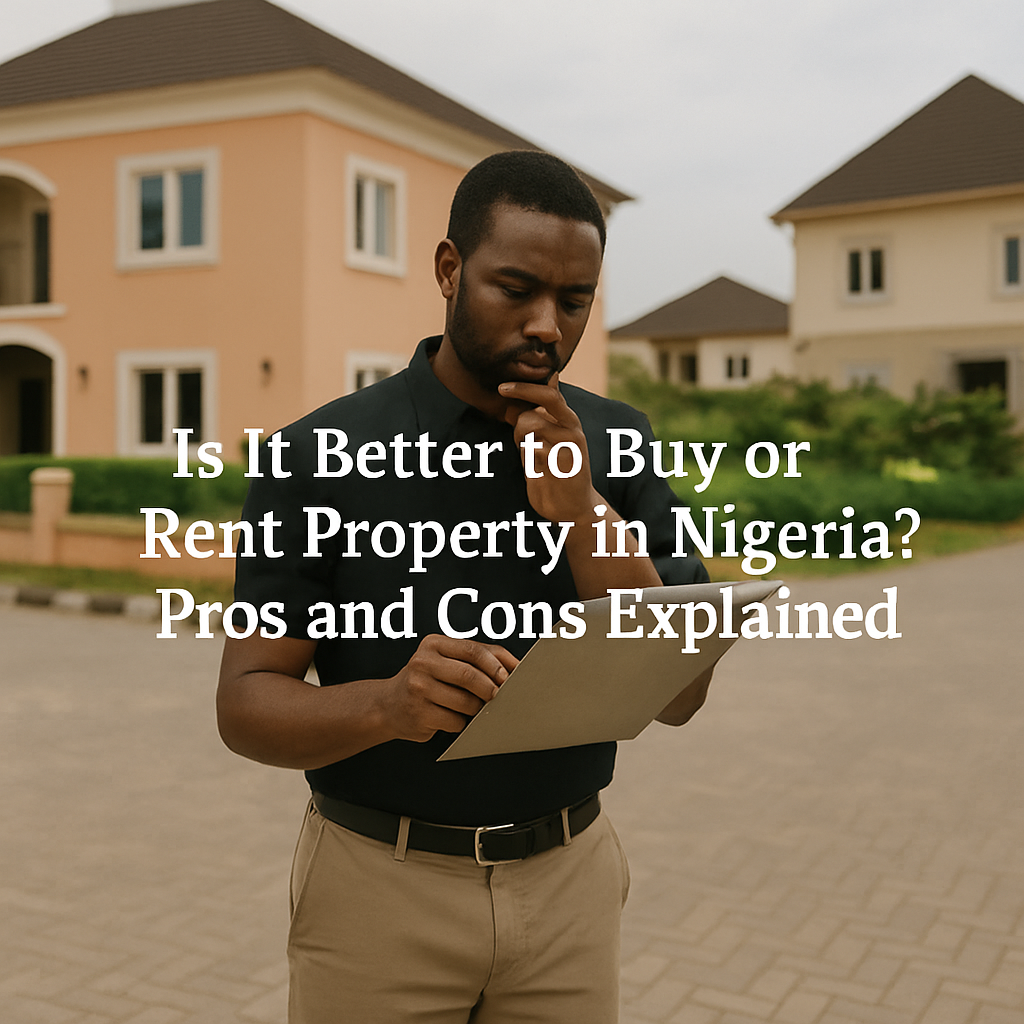 Is It Better to Buy or Rent Property in Nigeria? Pros and Cons Explained